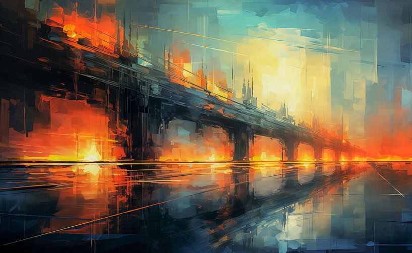 Voyage en train par Kees van den Burg