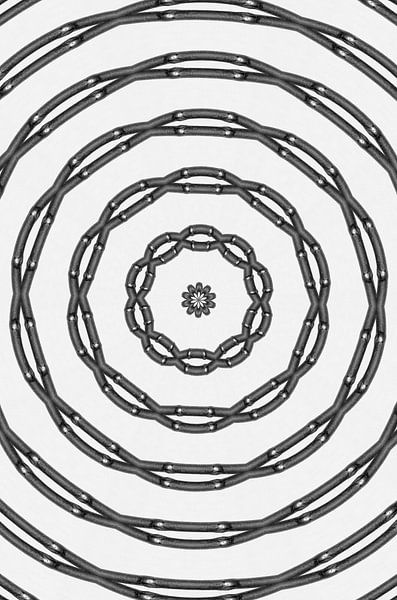 Steel ornament by Daniel Dorst