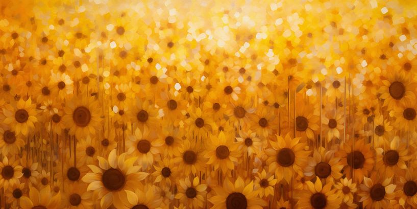 Golden Sunflowers by Whale & Sons