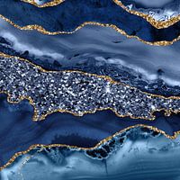 Agate Glitter Ocean Texture 07