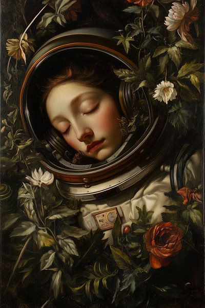 Astronaute endormi par Computer Dreams