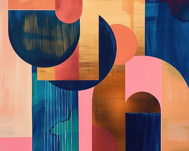 Modern Abstrakt | Modern von Blickfänger Gemälde