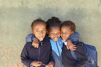 South Africa, three friends