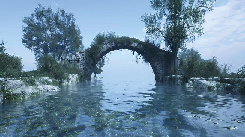 Abandoned Bridge in Nature by Artz by Mr.JAi