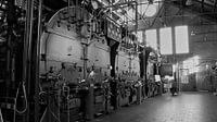 Steam boilers of the Wouda pumping station near Lemmer