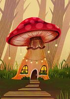 Mushroom Forest House