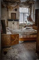 Bedroom in disrepair