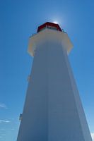 Leuchtturm im Gegenlicht