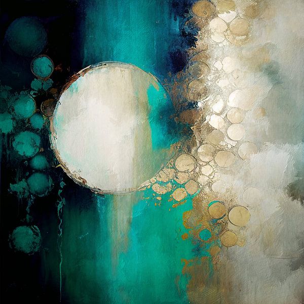 Gold &amp; Türkis von Jacky