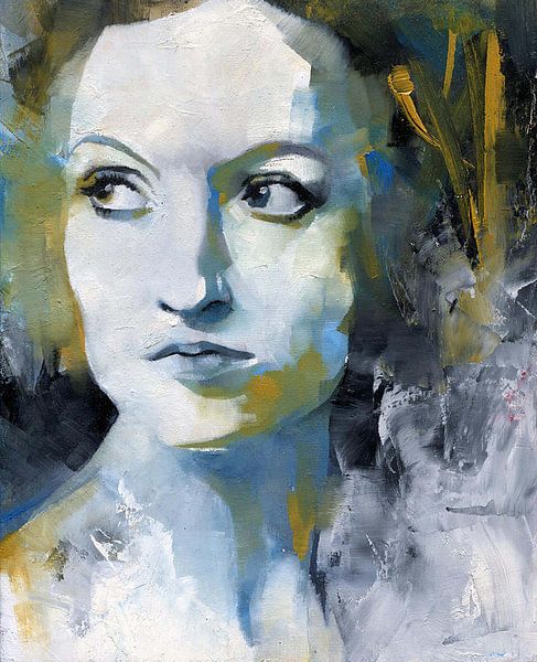 Studie in Blau und Ocker von erikaktus gurun