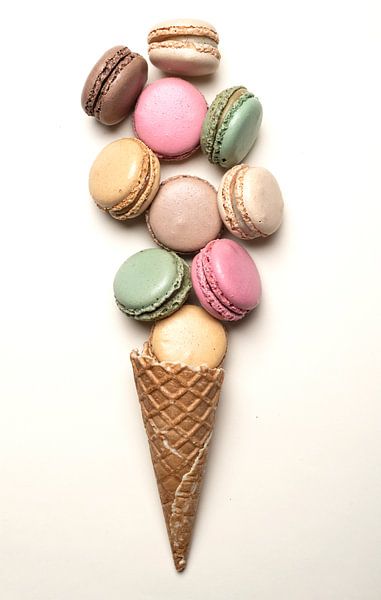 A macaroon ice cream by MirjamCornelissen - Fotografie