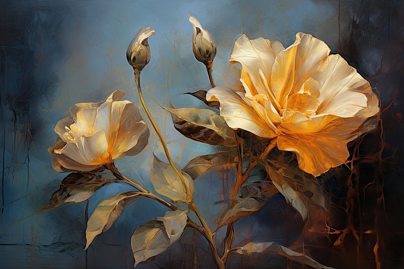 Eucalyptusbloem | Shadows and Light in Bloom van Bloemen Studio