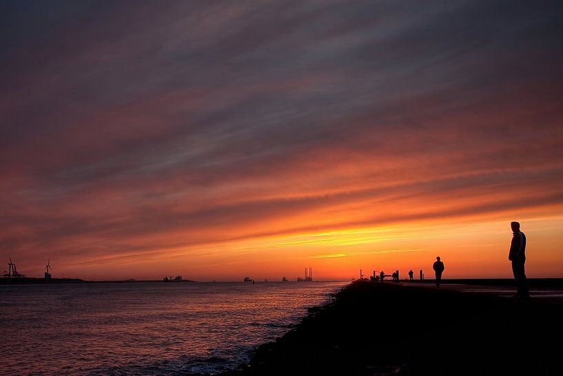 Zonsondergang Hoek van Holland par PAM fotostudio