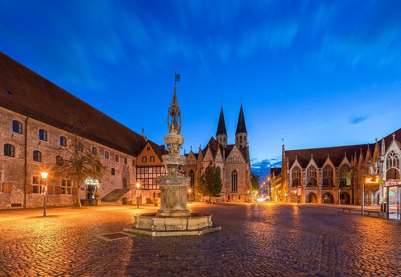 Old town market in the evening by Patrice von Collani