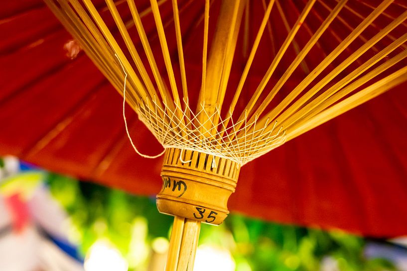 Hand Crafted Colourful Sun Umbrella von Urban Photo Lab