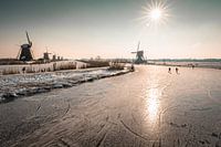 Winter in Kinderdijk