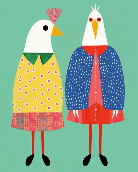 Oiseaux de paradis par Studio Allee