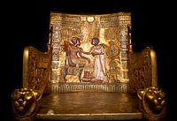 Tutanchamon and his wife Anchesenamon