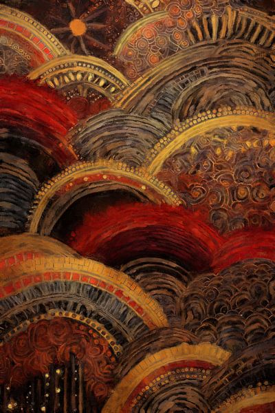 Geschichtete Muster von Whale & Sons