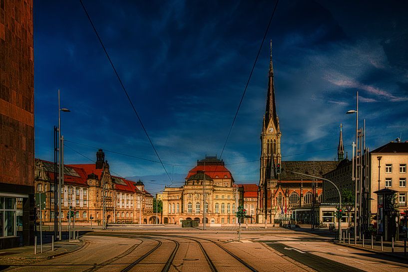 Sur la route à Chemnitz par Johnny Flash