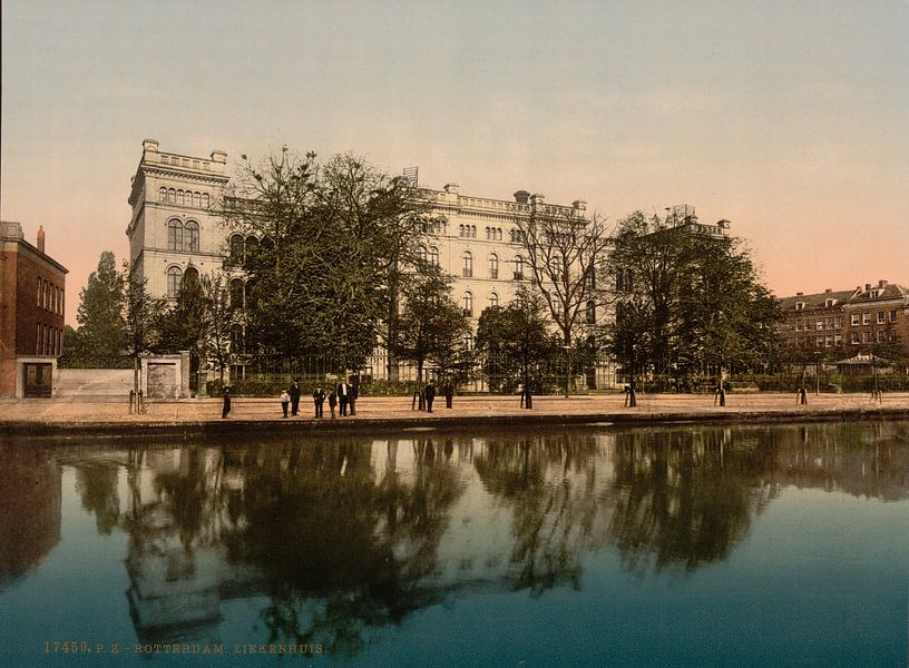 Ziekenhuis, Rotterdam by Vintage Afbeeldingen