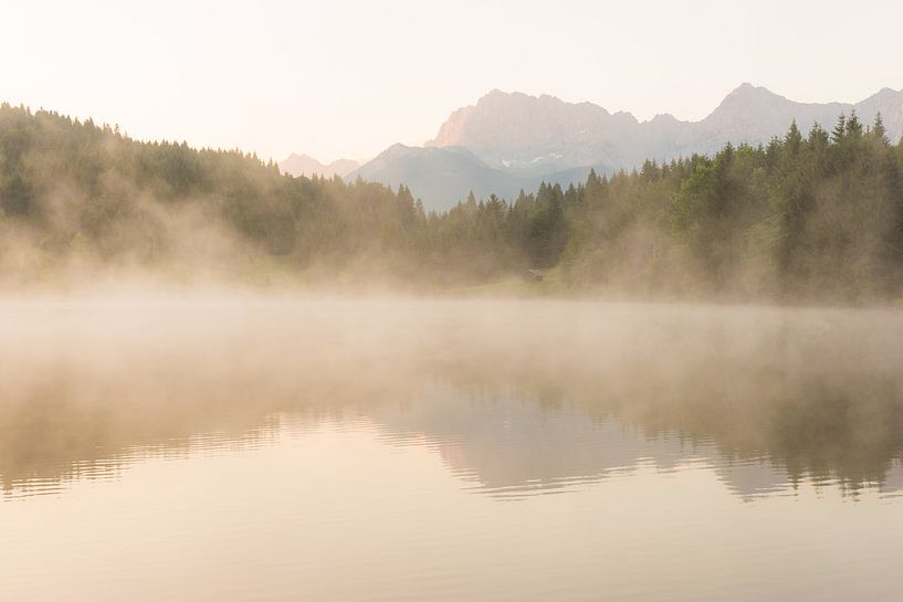 Sommermorgen am Geroldsee von Martin Wasilewski