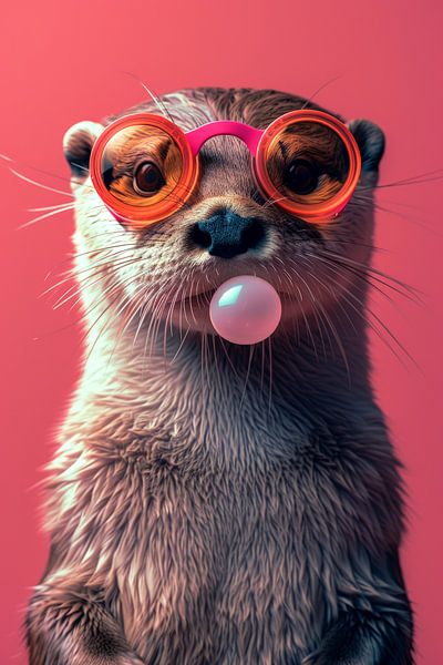 Bubblegum Fun : Loutre 2 par ByNoukk