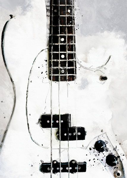 Guitar music art #guitar #music by JBJart Justyna Jaszke