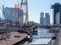 Lijnenspel Leuvehaven Rotterdam