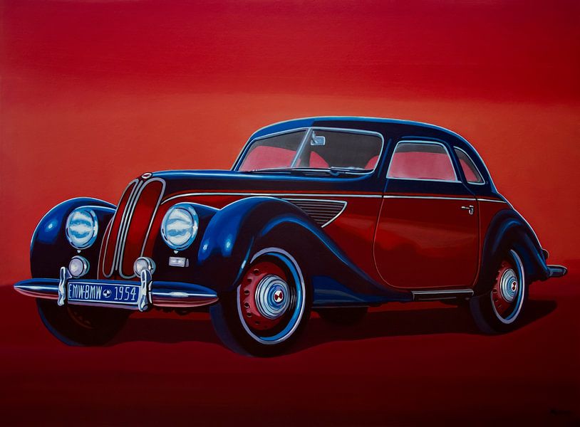 EMW BMW 1951 Painting by Paul Meijering