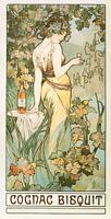 Cognac Bisquit von Alphonse Mucha