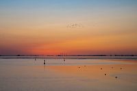 Le Dollard depuis le Kiekkaaste surplombant Emden