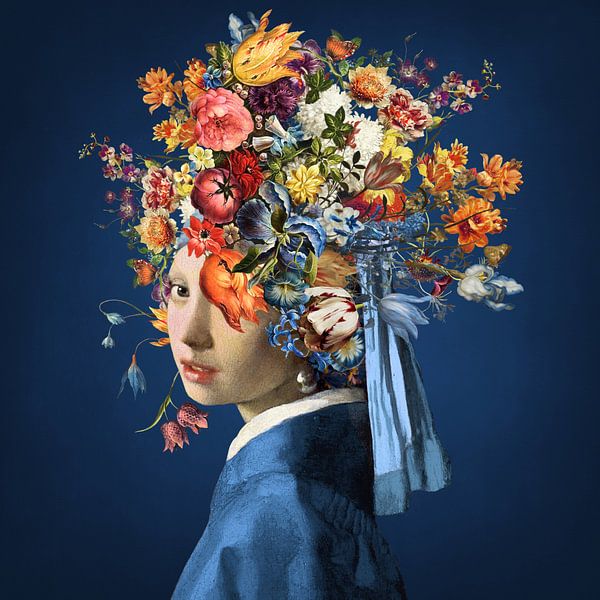 Meisje met de Parel - So Pretty in Blue Edition par Marja van den Hurk