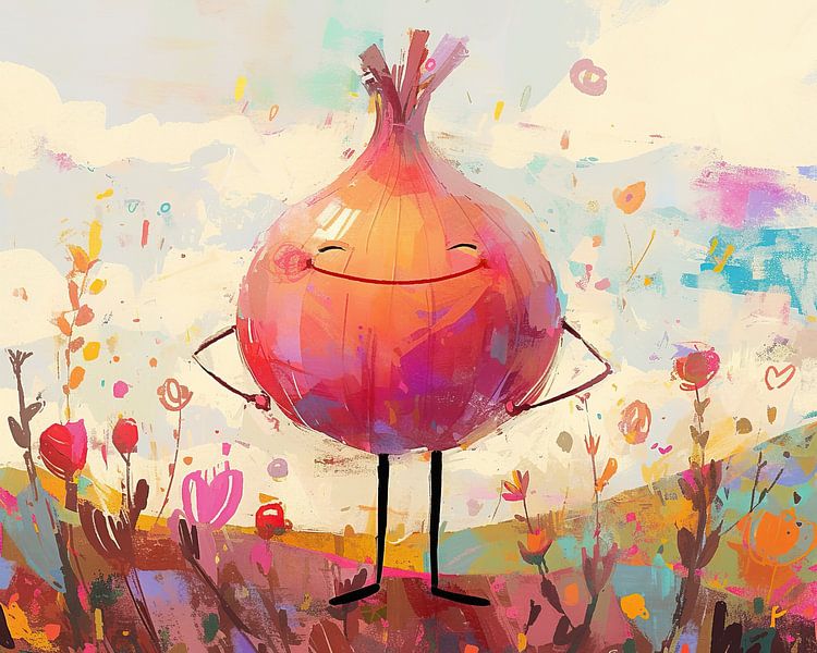 Onion Painting by ARTEO Paintings