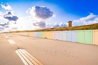 Domburgs bunte Strandhäuser