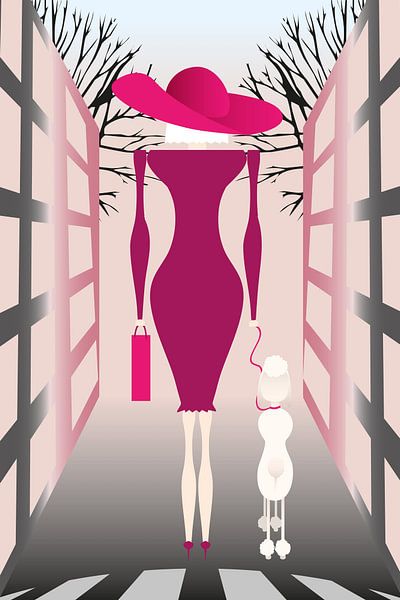 Walking the Dog 2 by Yke de Vos