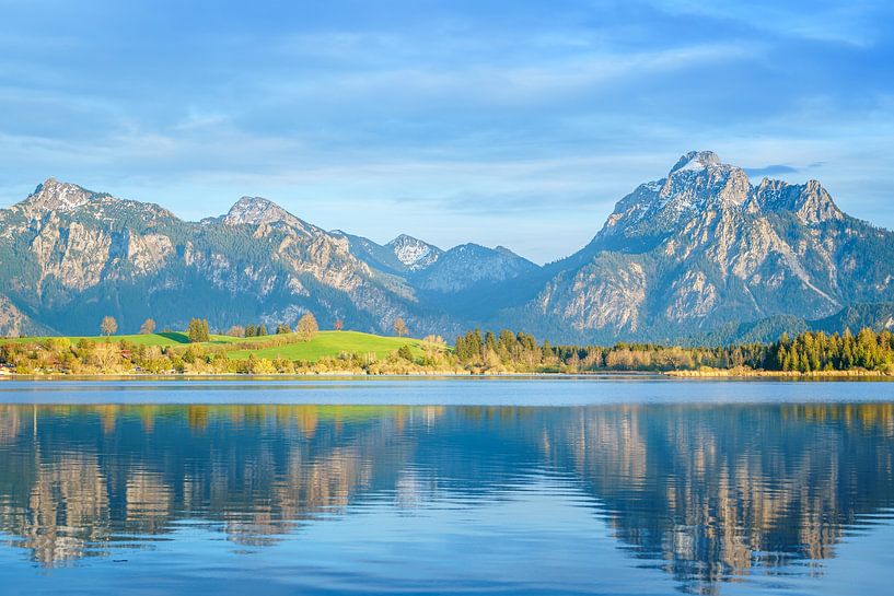Hopfen am See mit Wolken von Mustafa Kurnaz