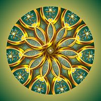 Crystal Mandala-SANAT KUMARA