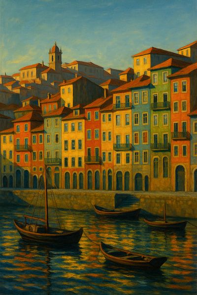 L'éclat d'or de Porto - Le soleil sur le Douro par Travel Shop