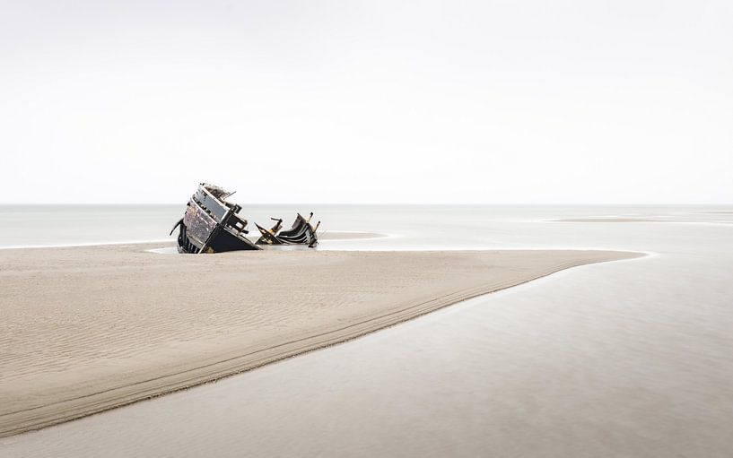 Schiff an der Ostsee von Nils Steiner