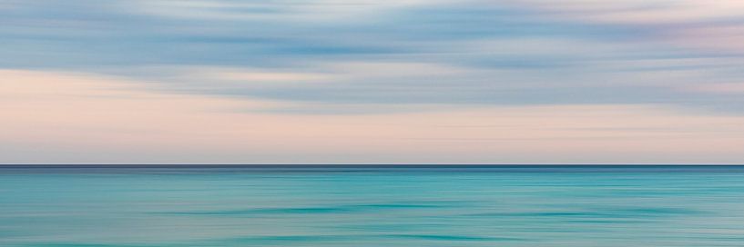 FOTOGRAFIE Panorama Meer und Himmel verwischt an der Côte d'Azur von Werner Dieterich