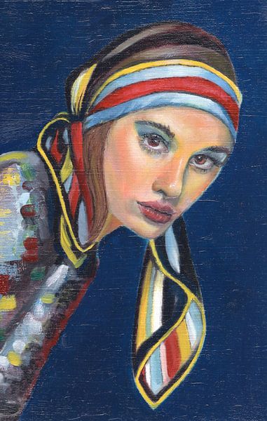 Frau Farbe von Pam du Pau