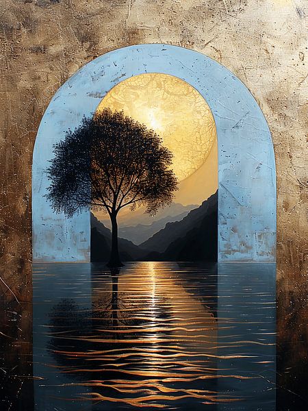 Baum im Tor von haroulita