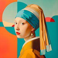 Fille avec boucle d'oreille