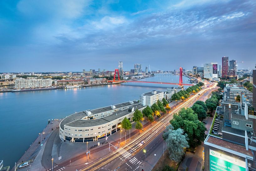 De beaux arbres de Rotterdam par Prachtig Rotterdam
