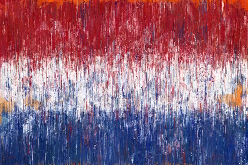 Niederländische Flagge von Arjen Roos