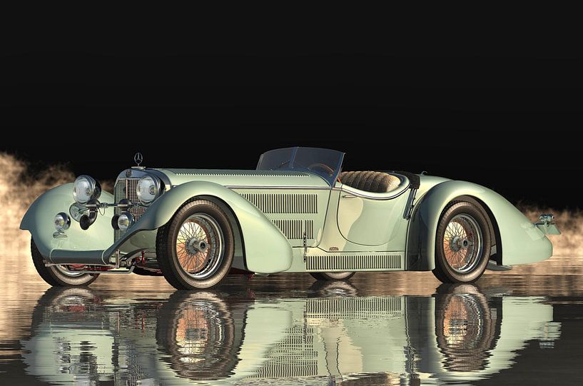 Mercedes 710 Super Sport 1930 by Jan Keteleer