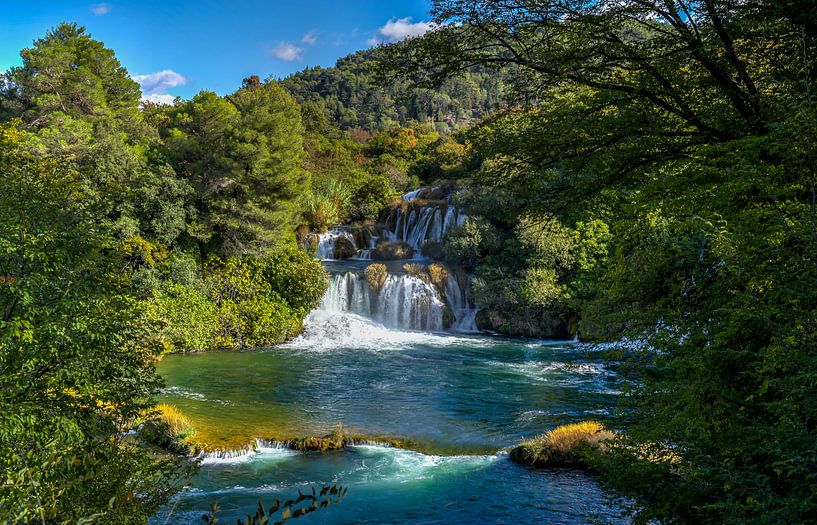 Krka-Wasserfall, Kroatien von Adelheid Smitt