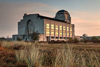 Radio Kootwijk bij zonsopgang