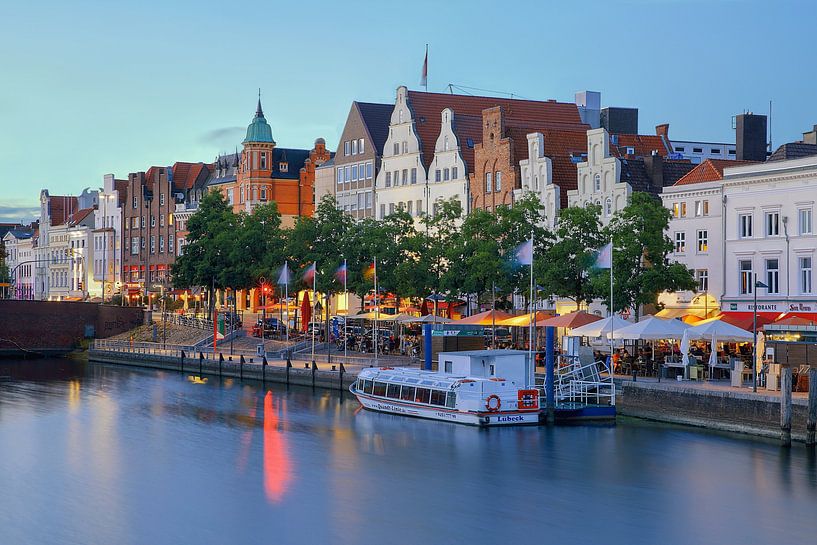 Maisons à pignons Lübeck par Patrick Lohmüller